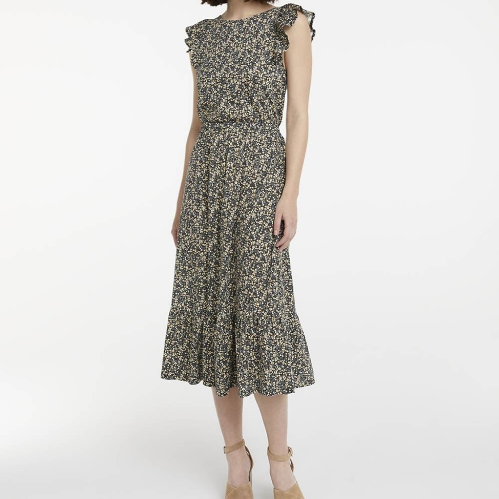 Sleeveless Tiered Dress